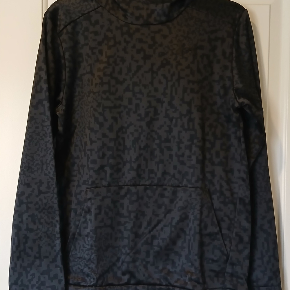 Under Armour Kids Black Pixel Camo Pullover Hoodie